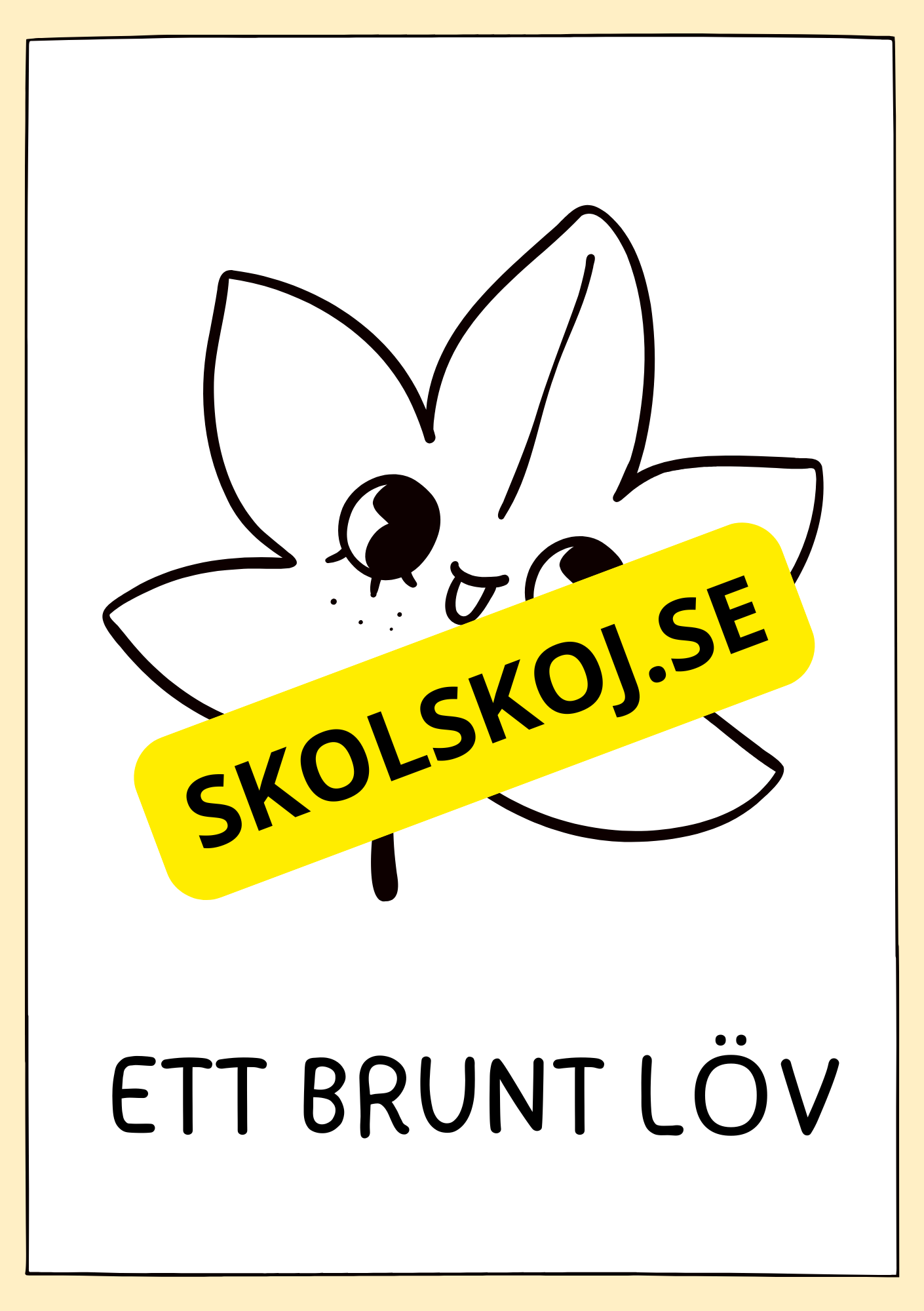 Hej hösten - Målarbok