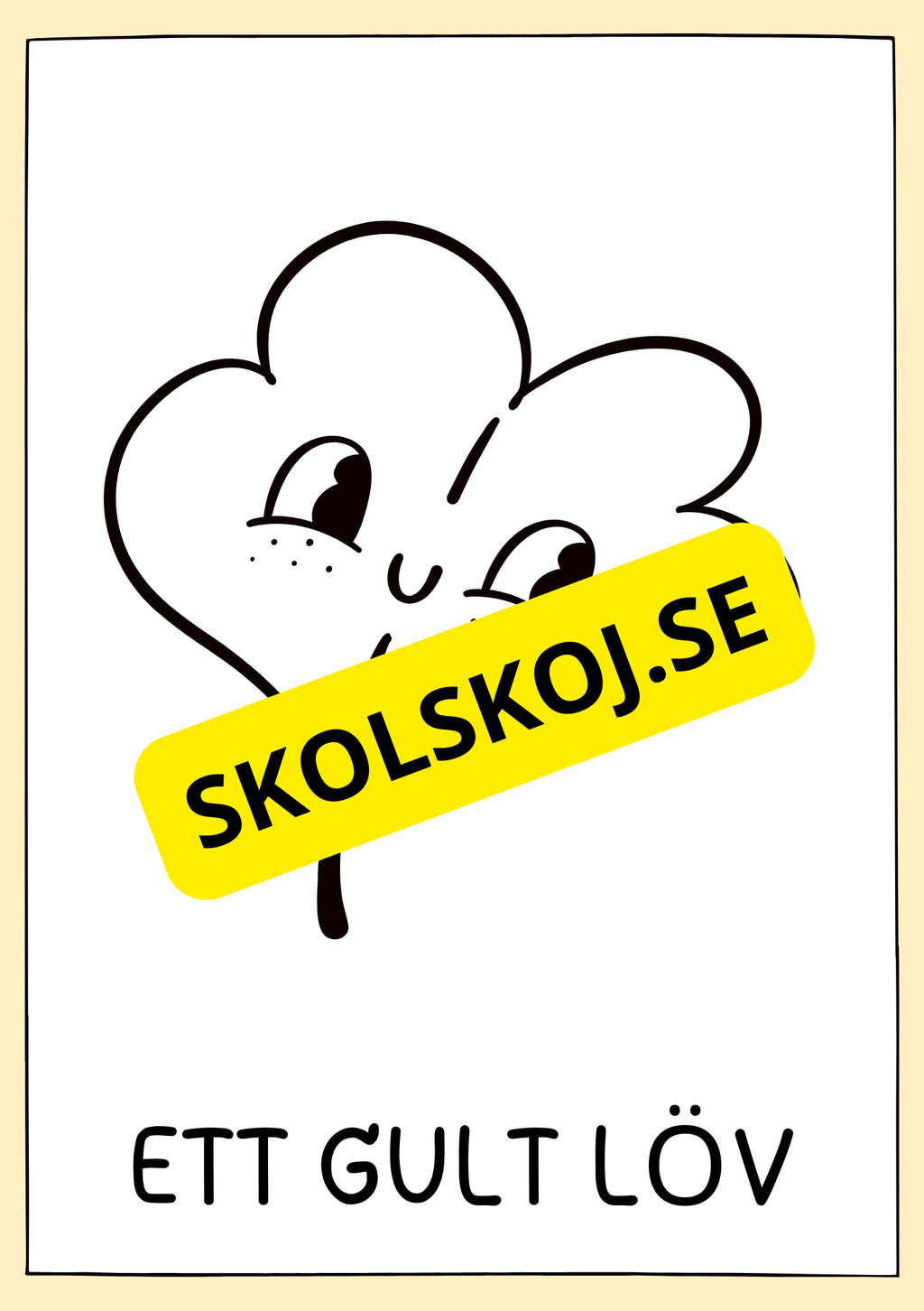 Hej hösten - Målarbok