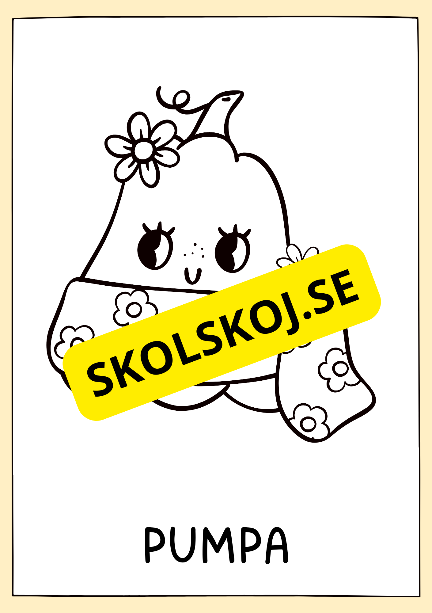 Hej hösten - Målarbok