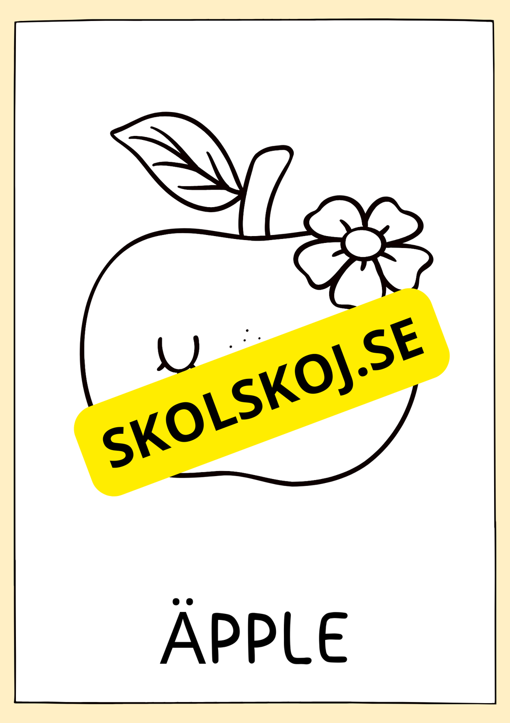Hej hösten - Målarbok