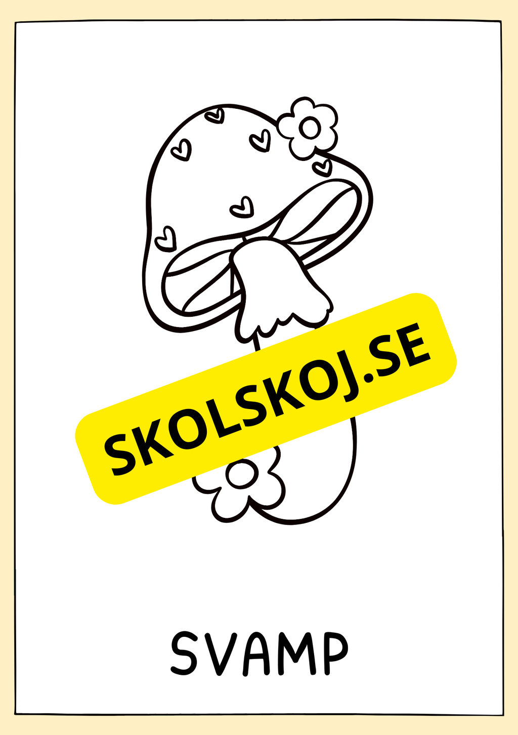 Hej hösten - Målarbok