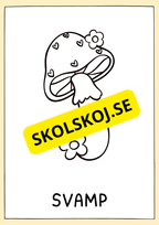 Hej hösten - Målarbok