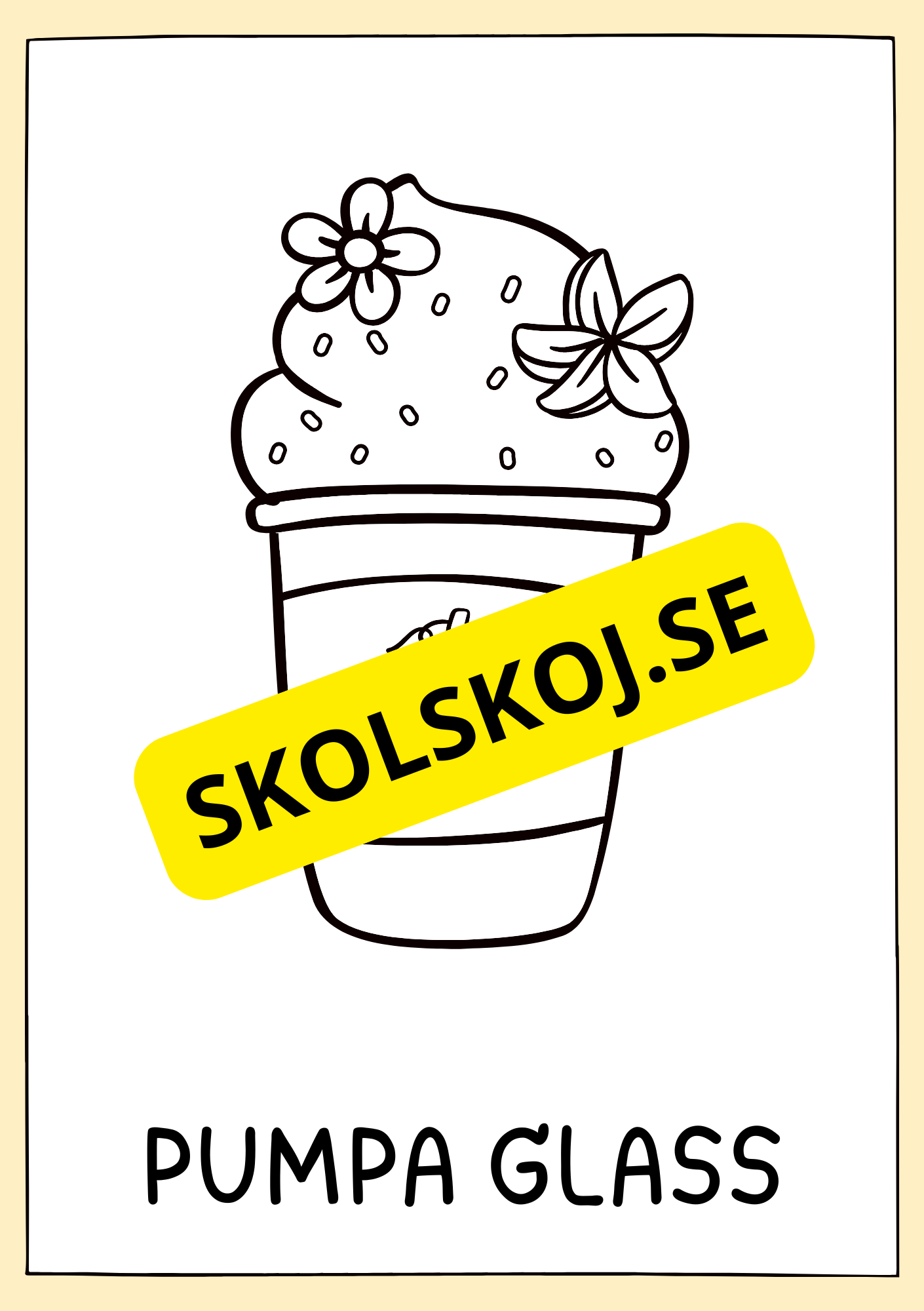 Hej hösten - Målarbok