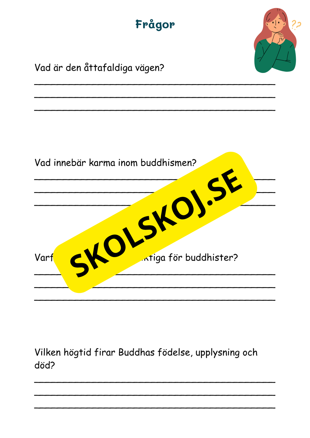 Hinduism och buddhism - Årskurs 4 - 6
