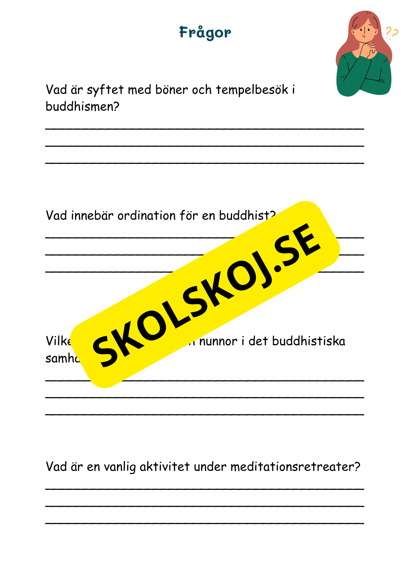 Hinduism och buddhism - Årskurs 4 - 6