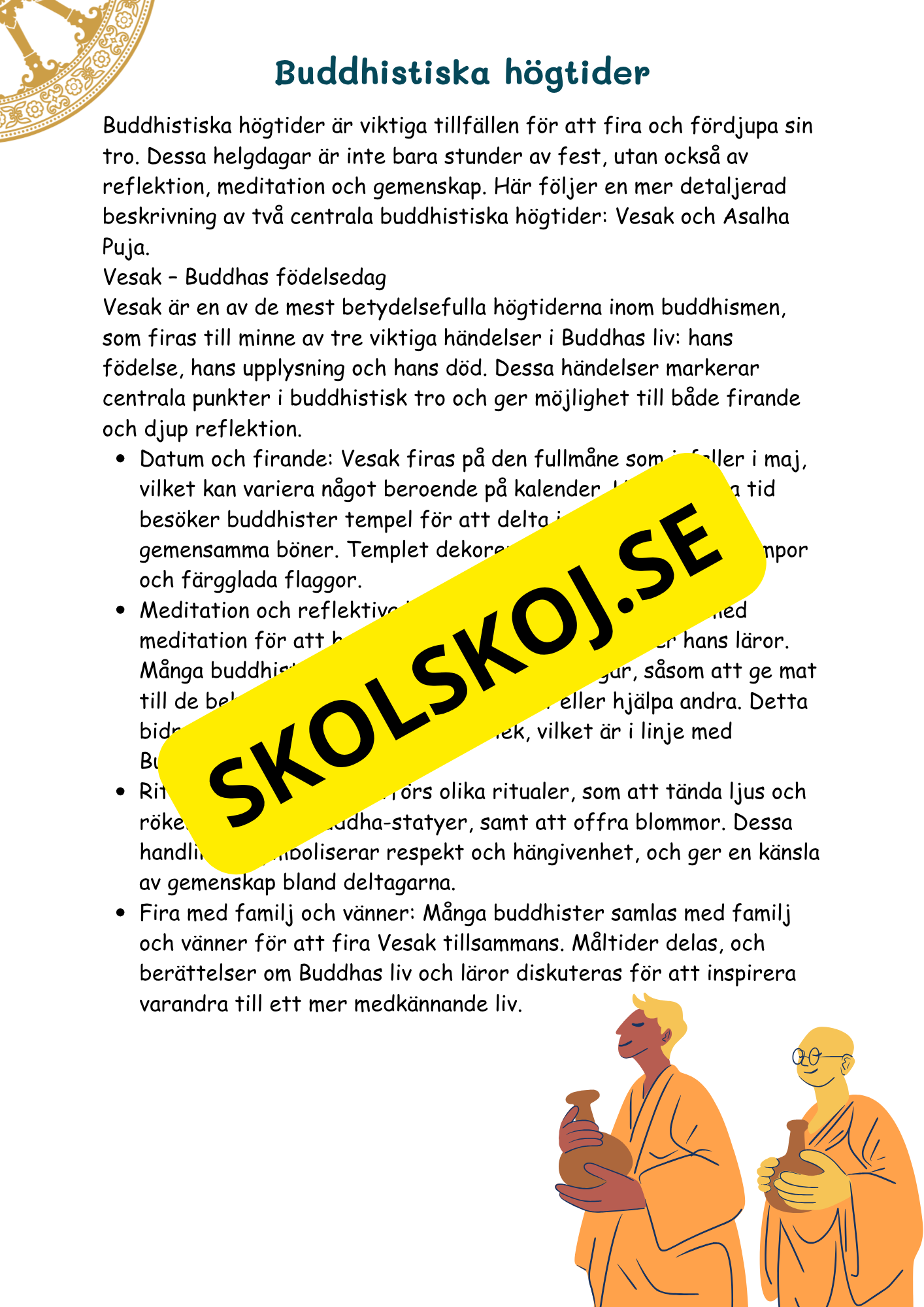 Hinduism och buddhism - Årskurs 4 - 6