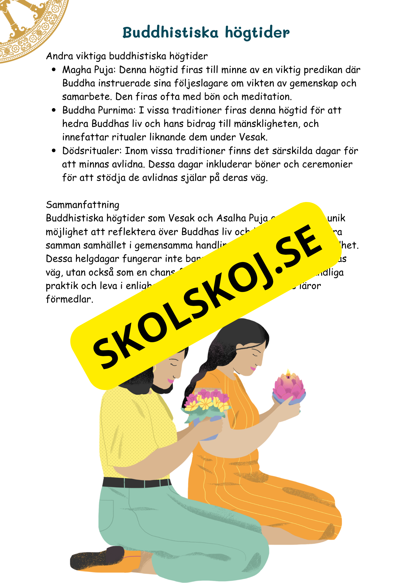 Hinduism och buddhism - Årskurs 4 - 6
