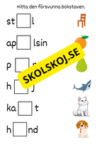 Hitta den försvunna bokstaven