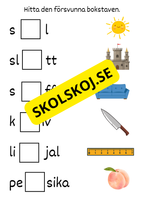 Hitta den försvunna bokstaven