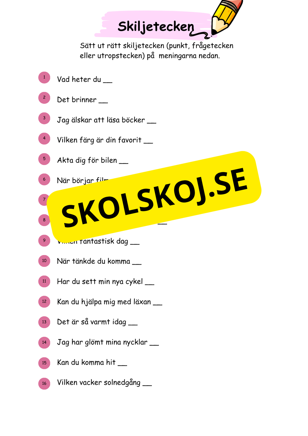 Höstavstämning