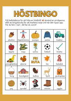 Höstbingo