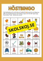 Höstbingo