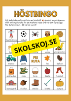 Höstbingo