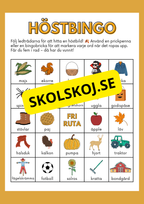 Höstbingo