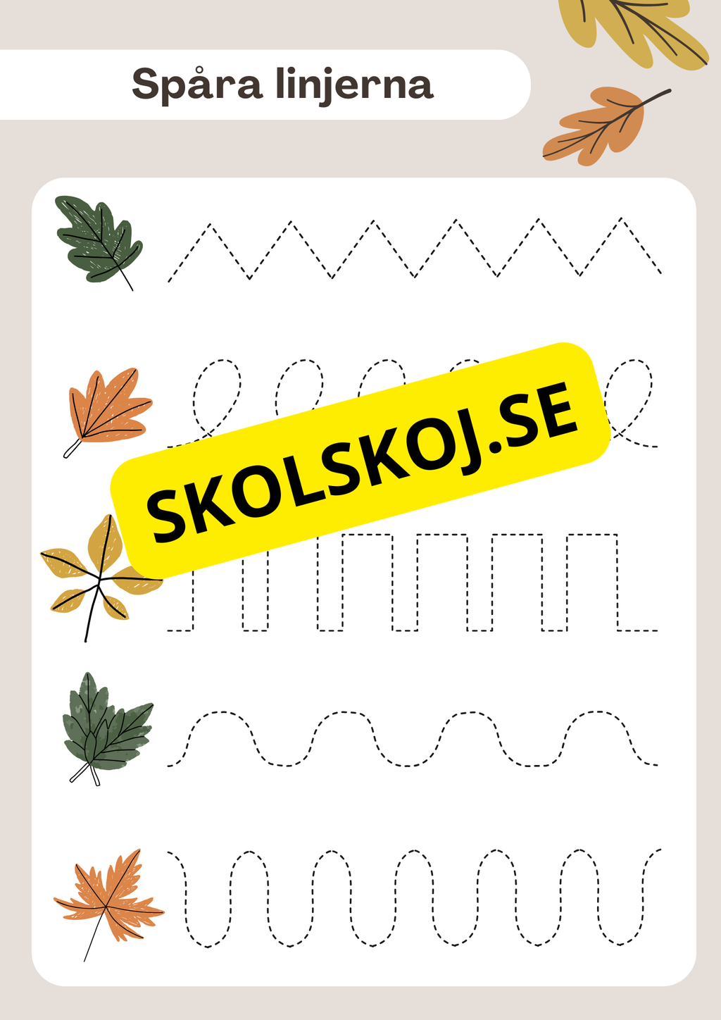 Hösten har kommit - Häfte (23 sidor)