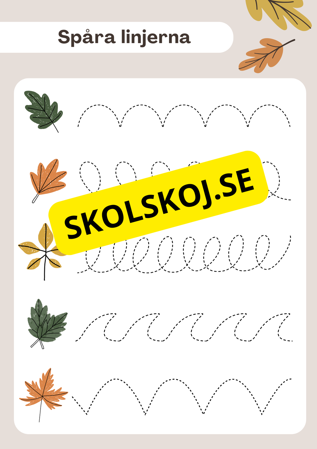 Hösten har kommit - Häfte (23 sidor)