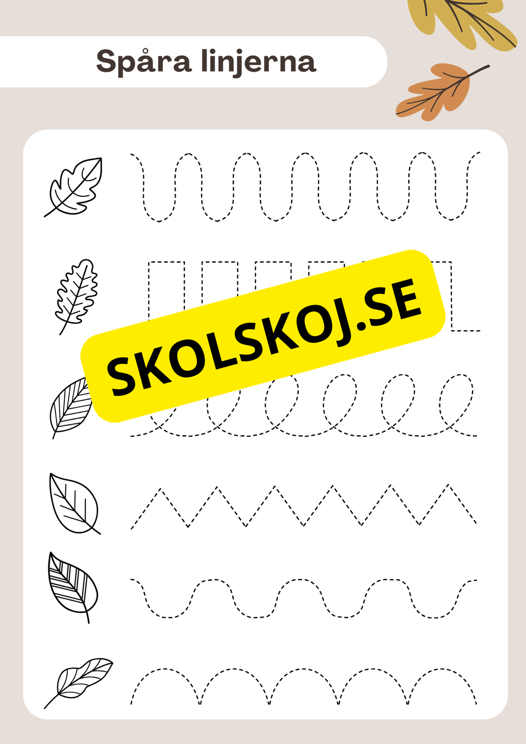 Hösten har kommit - Häfte (23 sidor)