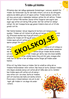 Höstens magi - Träd, löv och naturens återvinning - Årskurs 4 - 6