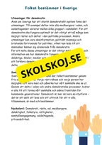 Hur Sverige styrs - Årskurs 4 - 6