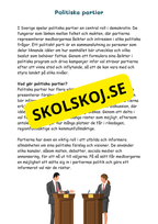 Hur Sverige styrs - Årskurs 4 - 6