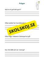 Hur Sverige styrs - Årskurs 4 - 6