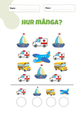Hur många - Häfte