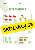 Hur många - Häfte