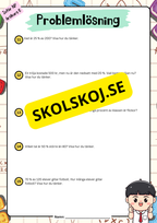 Inför NP årskurs 6 - Matematik