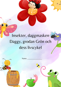 Insekter - Livscykler - 40 sidor