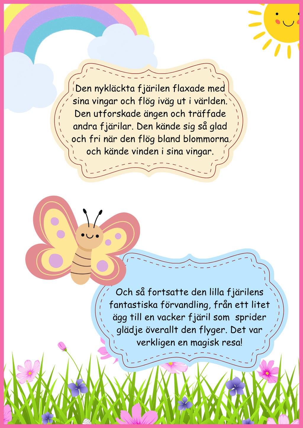 Insekter - Livscykler - 40 sidor