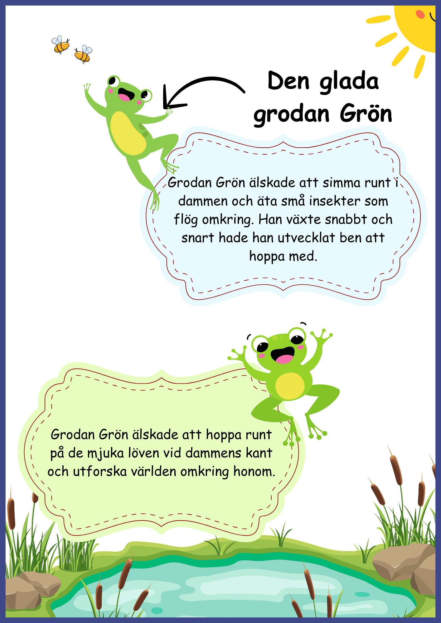 Insekter - Livscykler - 40 sidor