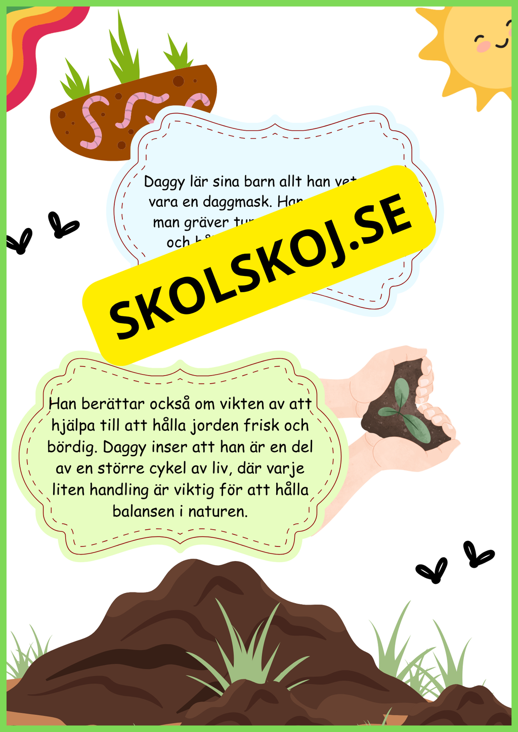 Insekter - Livscykler - 40 sidor