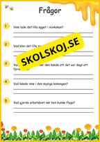 Insekter - Livscykler - 40 sidor