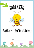 Insekter fakta och läsförståelse