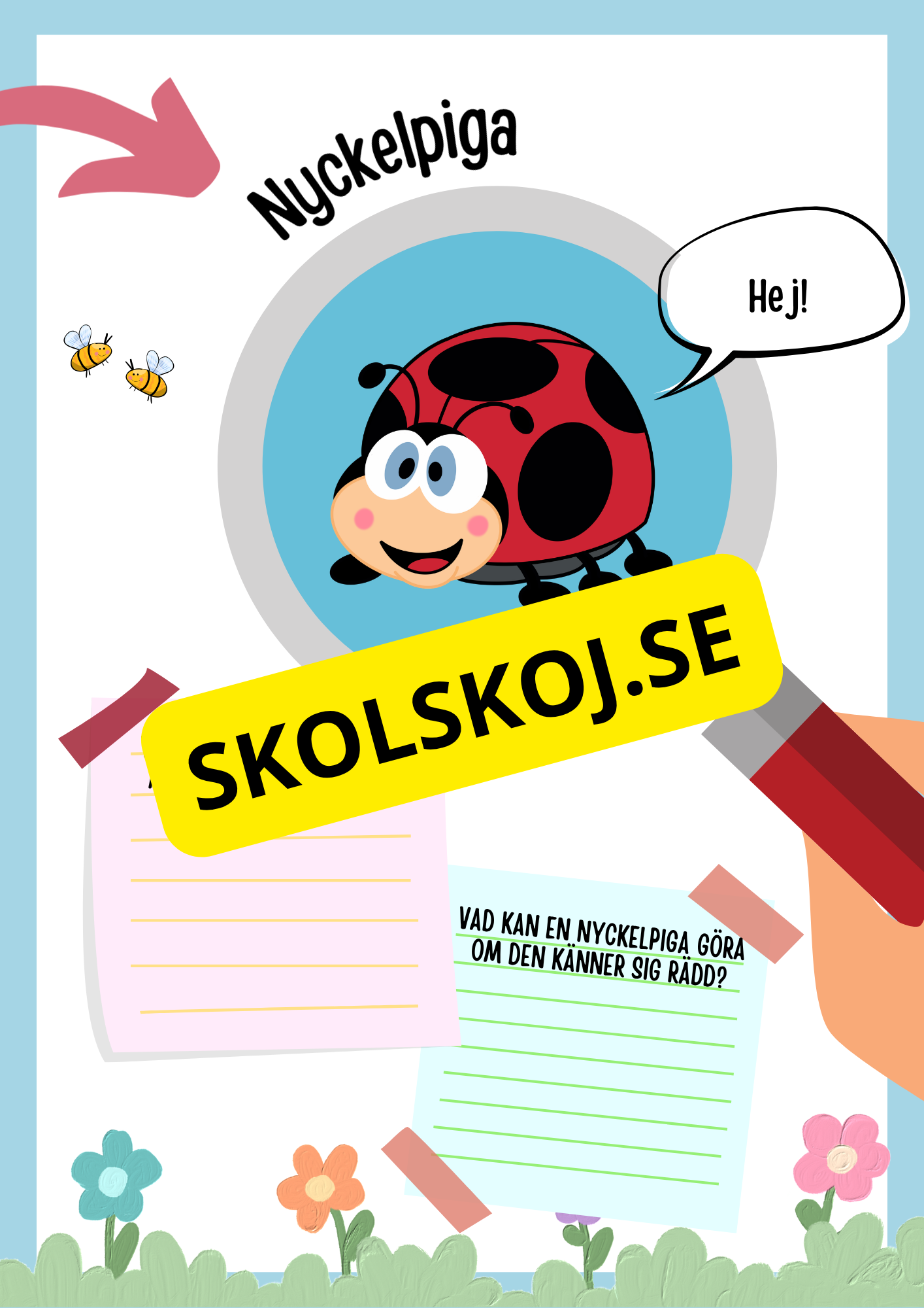 Insekter fakta och läsförståelse