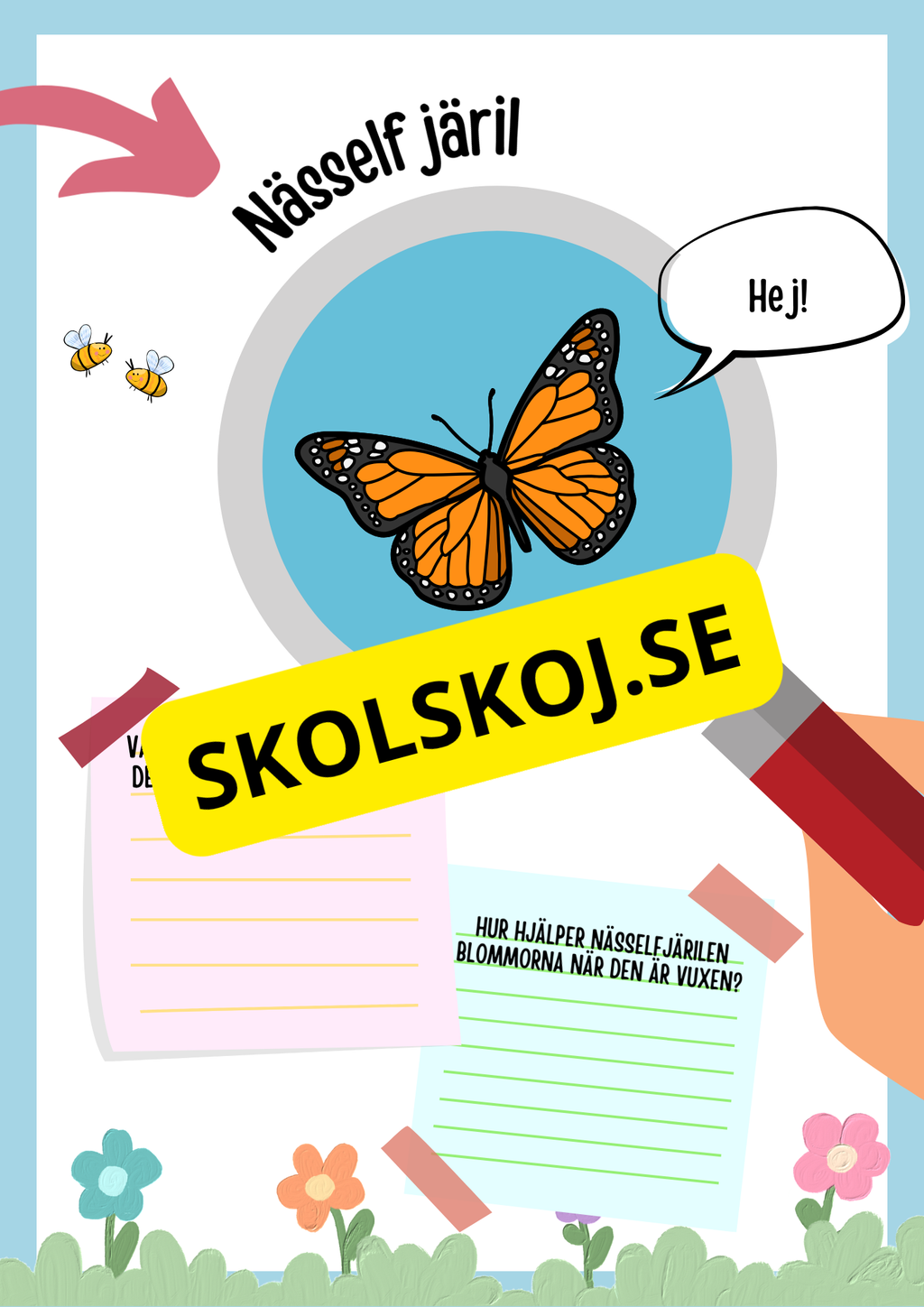 Insekter fakta och läsförståelse