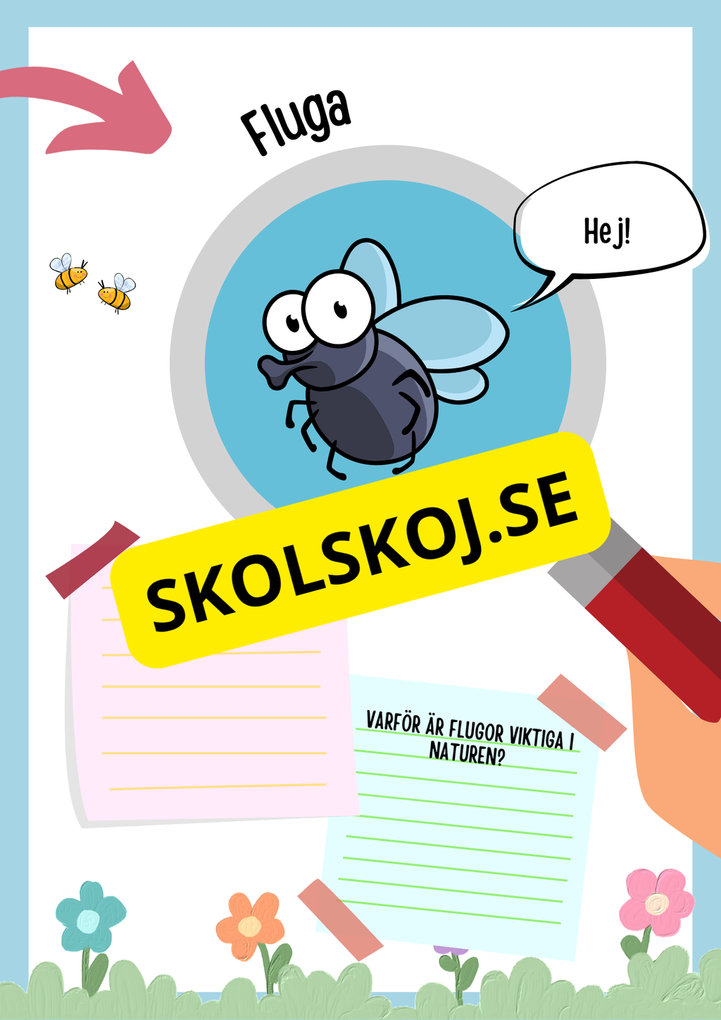 Insekter fakta och läsförståelse