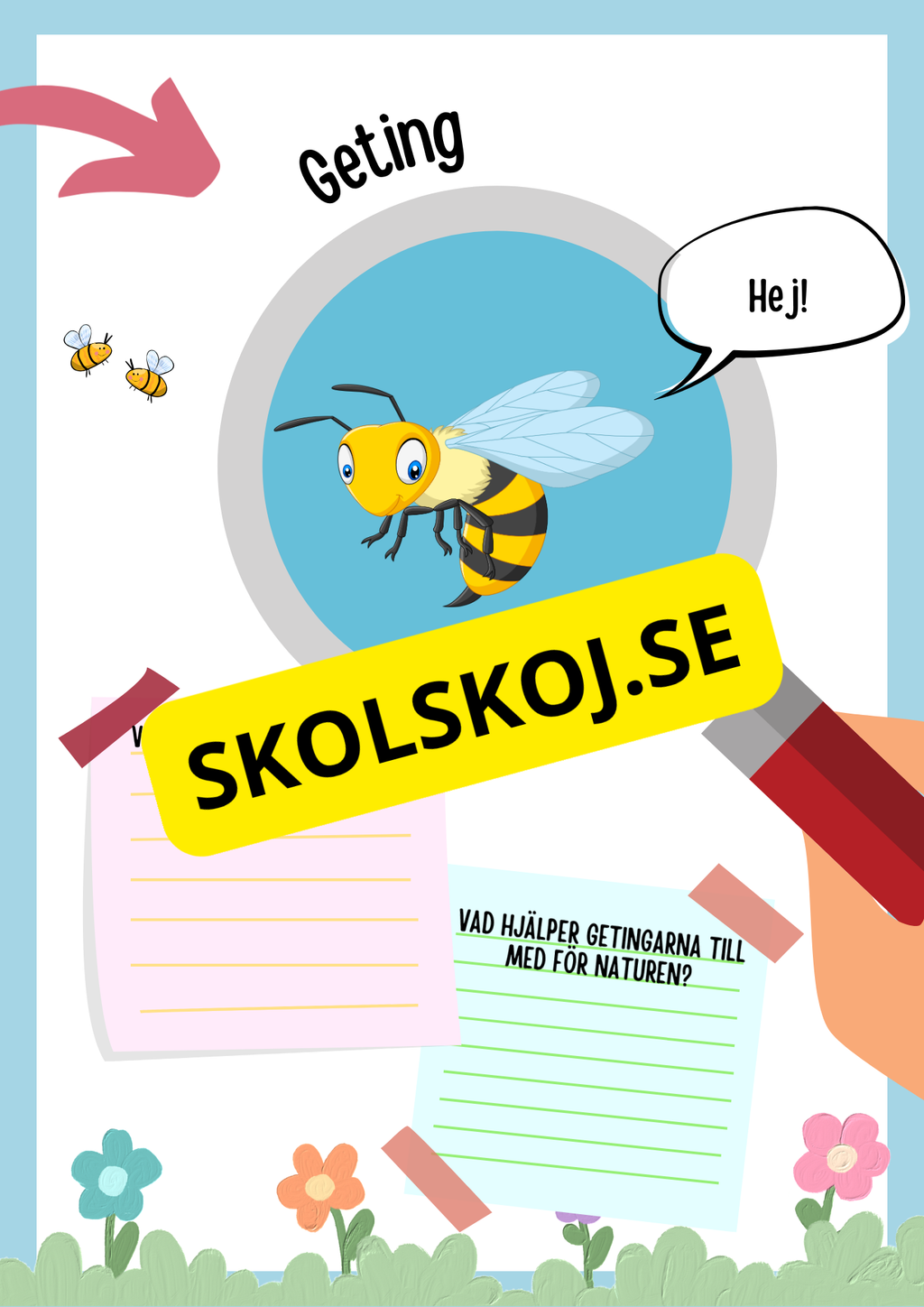 Insekter fakta och läsförståelse