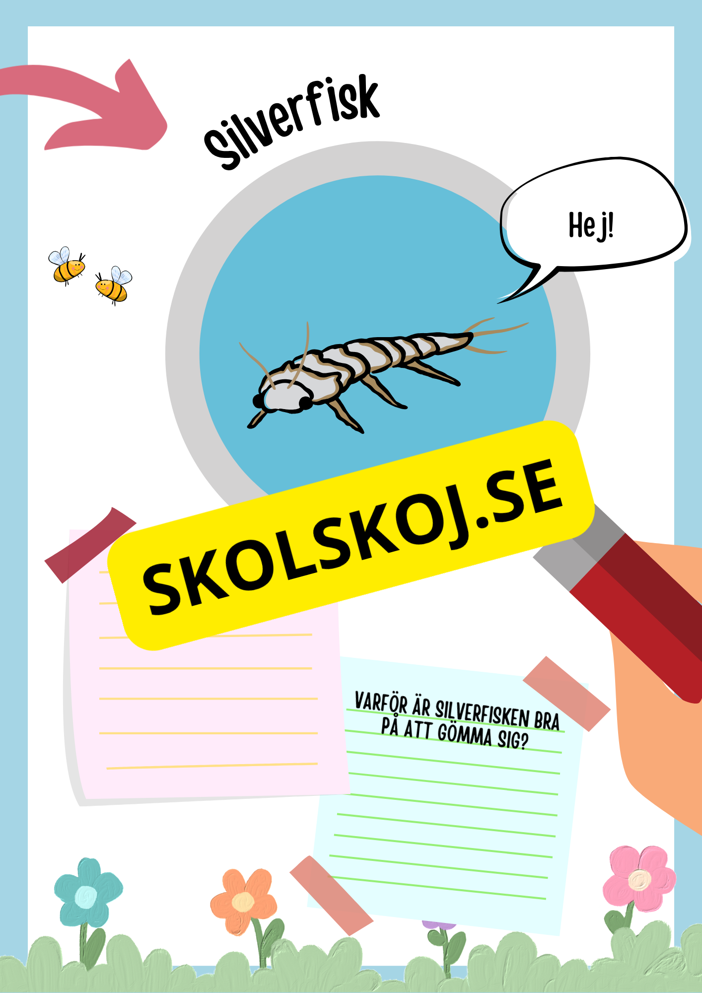 Insekter fakta och läsförståelse