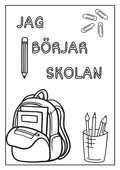 Jag börjar skolan