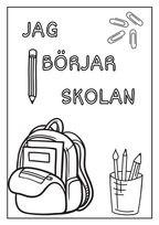 Jag börjar skolan