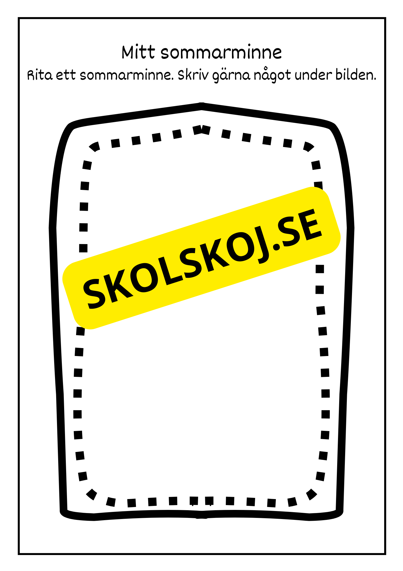 Jag börjar skolan