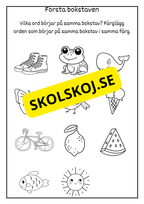 Jag börjar skolan