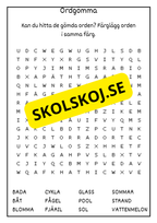 Jag börjar skolan