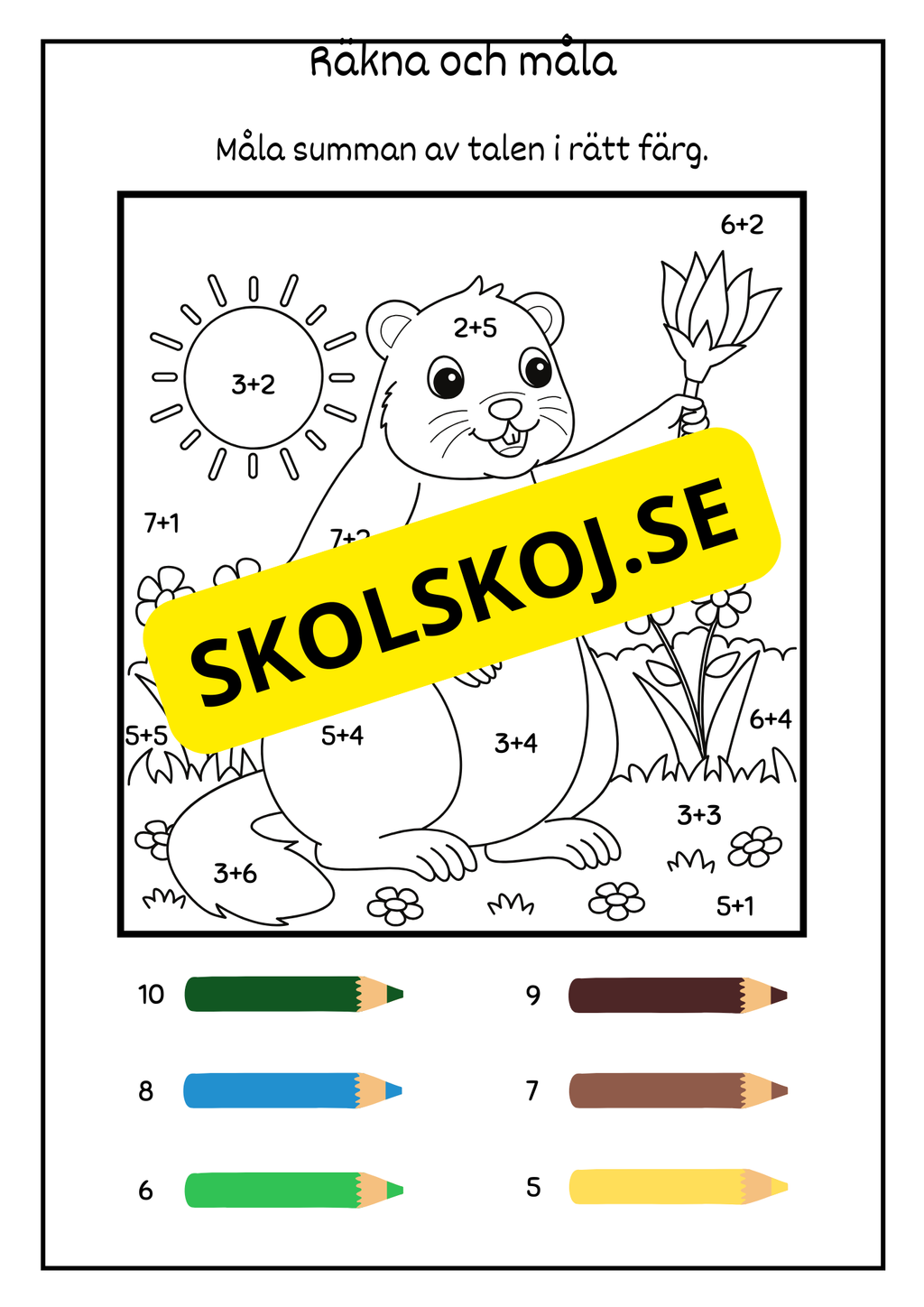 Jag börjar skolan