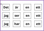 Jag bygger meningar - Häfte