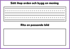 Jag bygger meningar - Häfte
