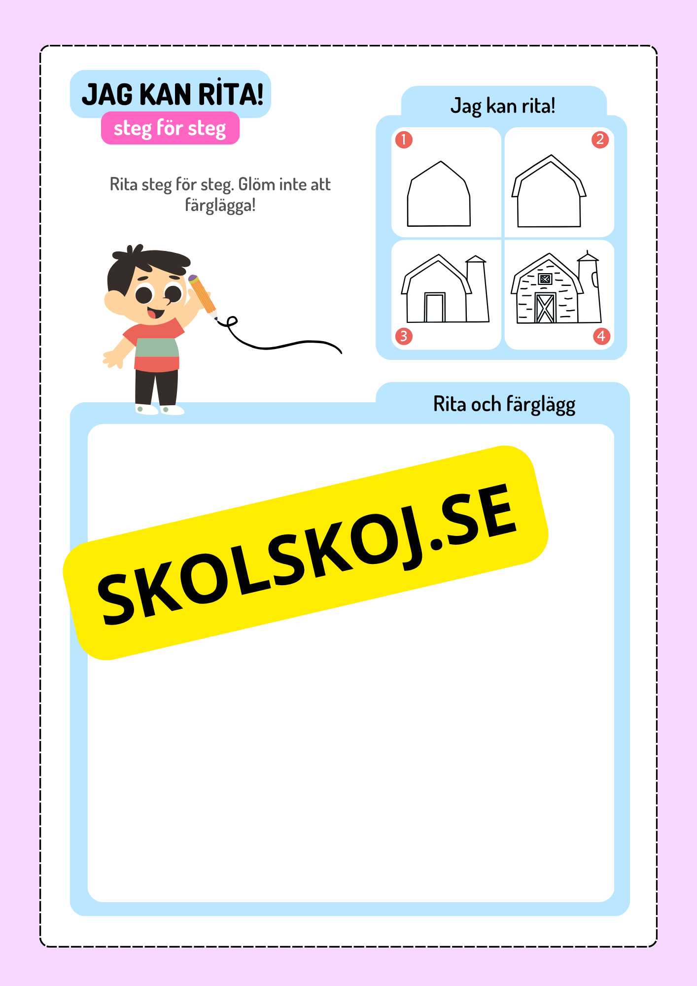 Jag kan rita - Steg för steg