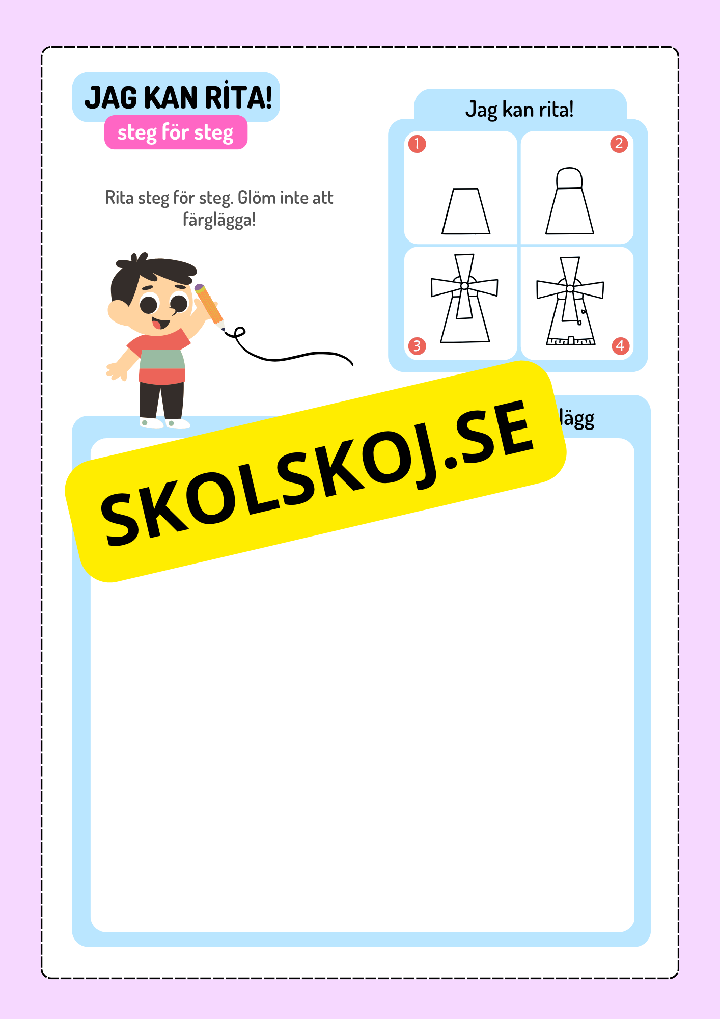 Jag kan rita - Steg för steg