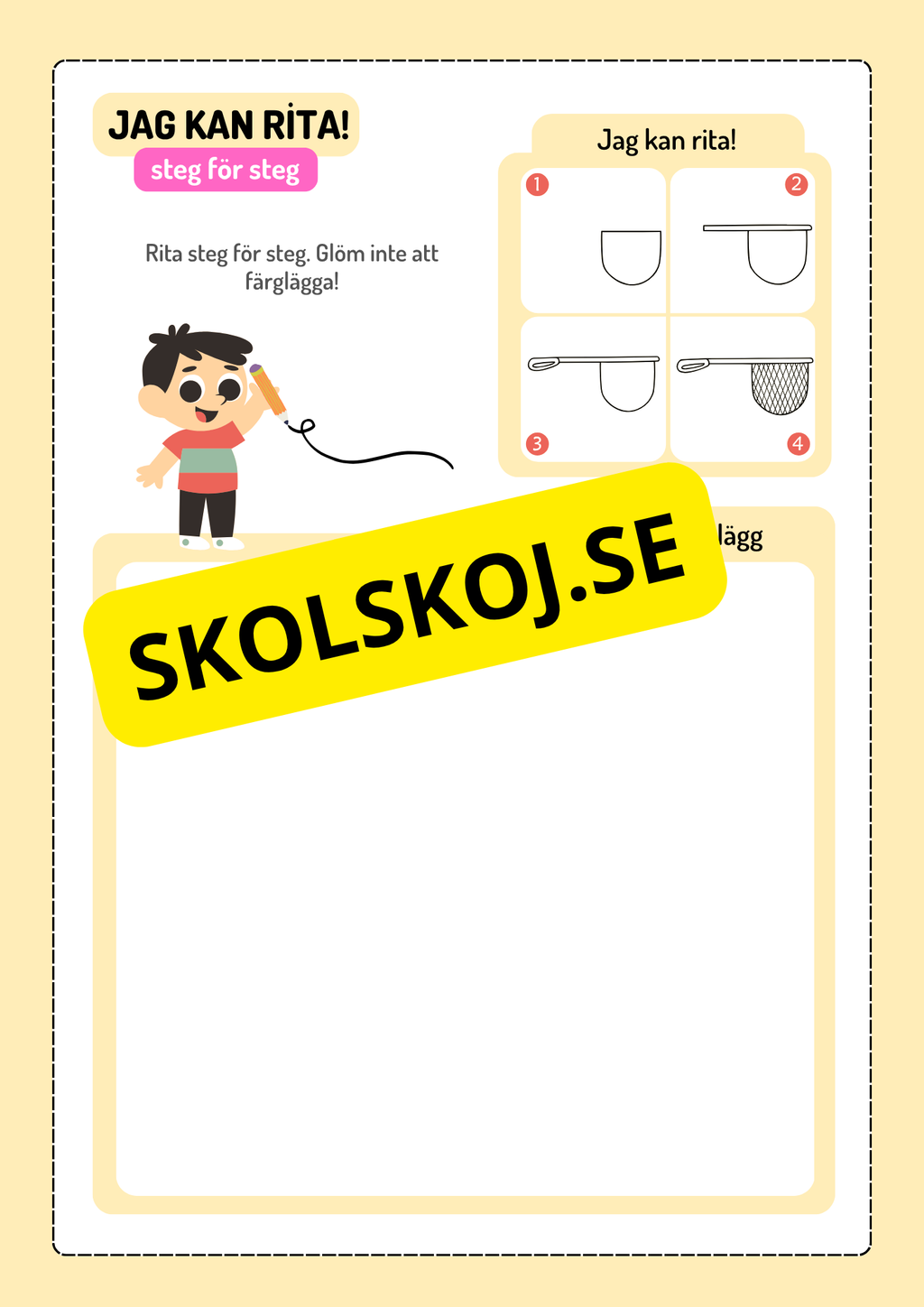 Jag kan rita - Steg för steg